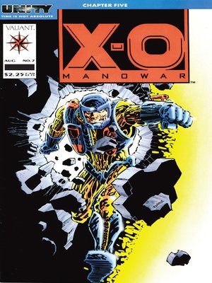 cover image of X-O Manowar (1992), Issue 7